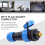 IP67 SP13 7Pin wasserdicht Kunststoff-Steckverbinder 3
