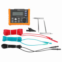 PEAKMETER MS2302 Digitaler Erdungswiderstandstester 0-4kΩ