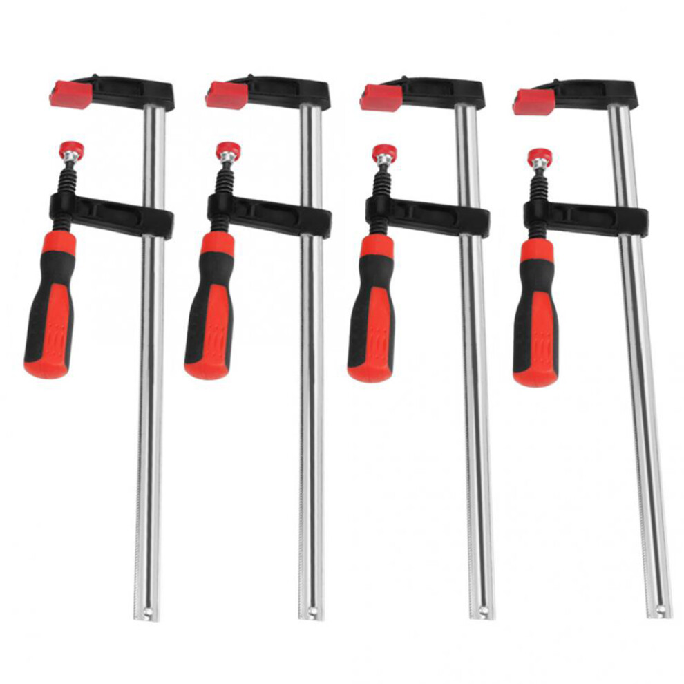 4Pcs Heavy Duty F Clamps Woodworking Bar Clips 50*300Mm 610830950897