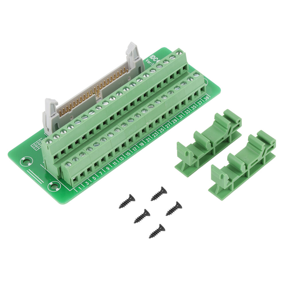 Idc40p 40Pin Male Header Breakout Board With Bracket 610830950972