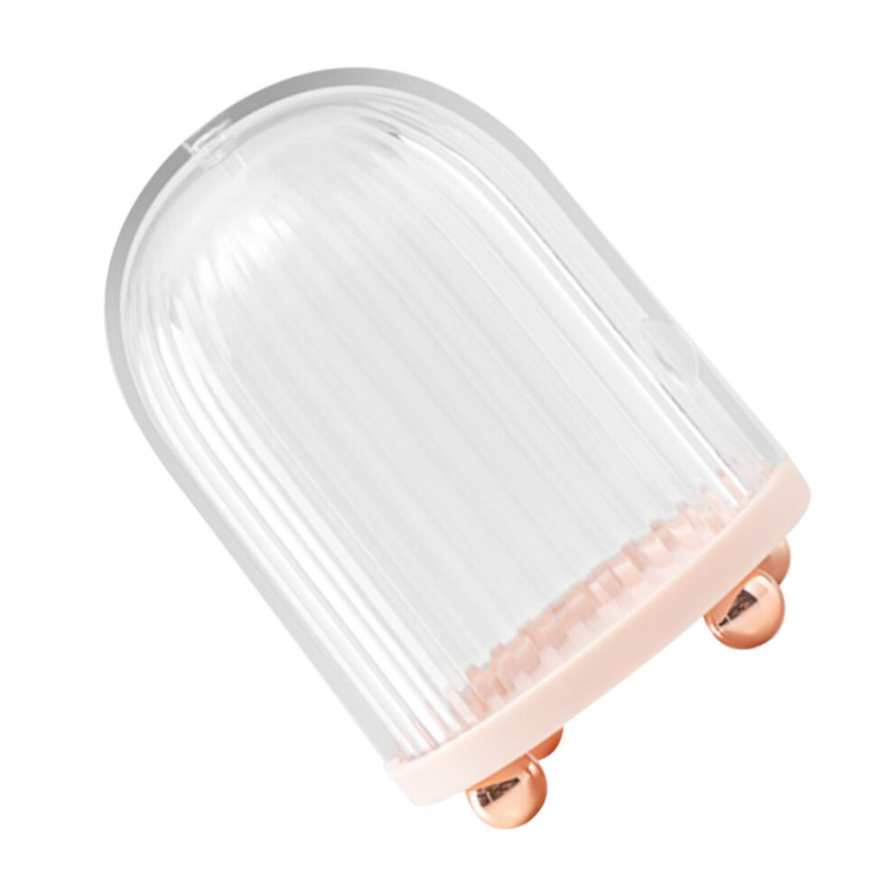 Dustproof Makeup Sponge Holder with Transparent Lid, Clear Plastic Box for Drying and Organizing Sponges, Travel Case