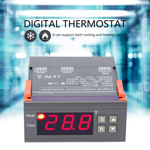 MH1210F Digitaler Thermostat -58~194 AC110V Sensor 1