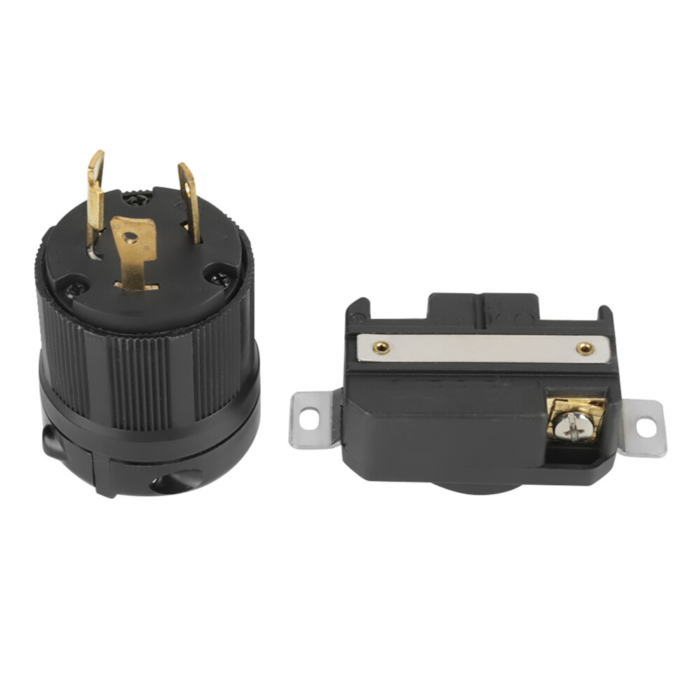 Nema L6-30P L6-30R 30A 250V Twist Lock Plug Receptacle Male Female 610830951344