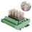 DC 12V Relais 4-Kanal 16A DIN-Schiene Interface-Modul 5