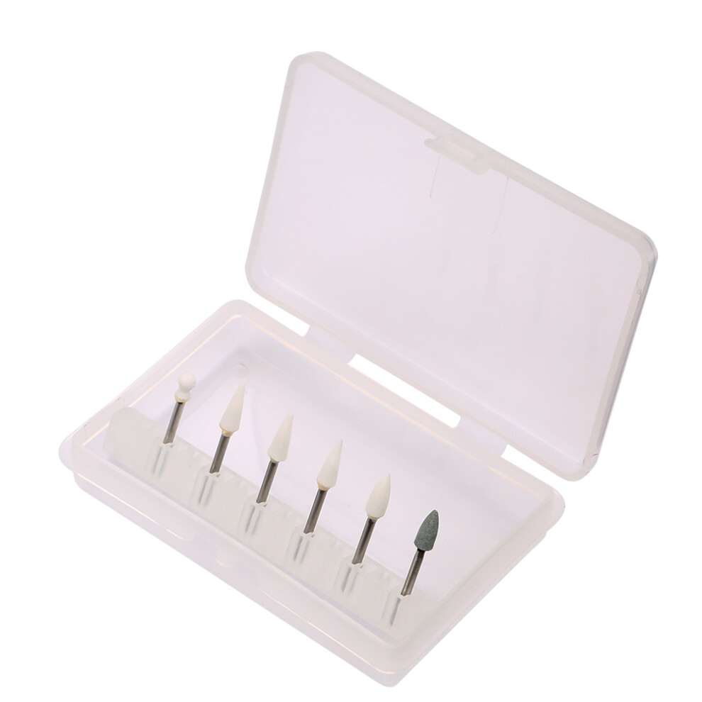6Pcs Dental Porcelain Teeth Polisher Kit High Speed Restoration Tool