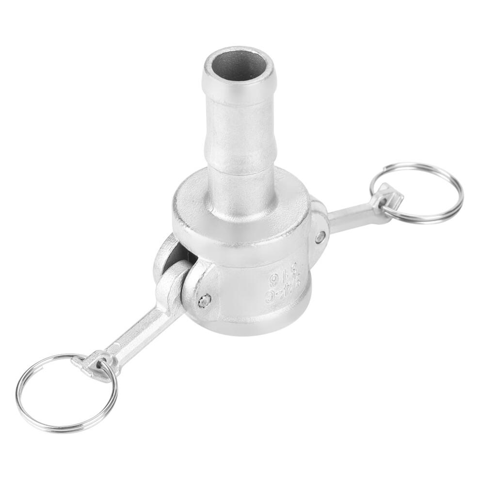 1Pc 316 Stainless Steel Camlock Adapter Dn20 G3/4 Female X Male Barb 610830949570