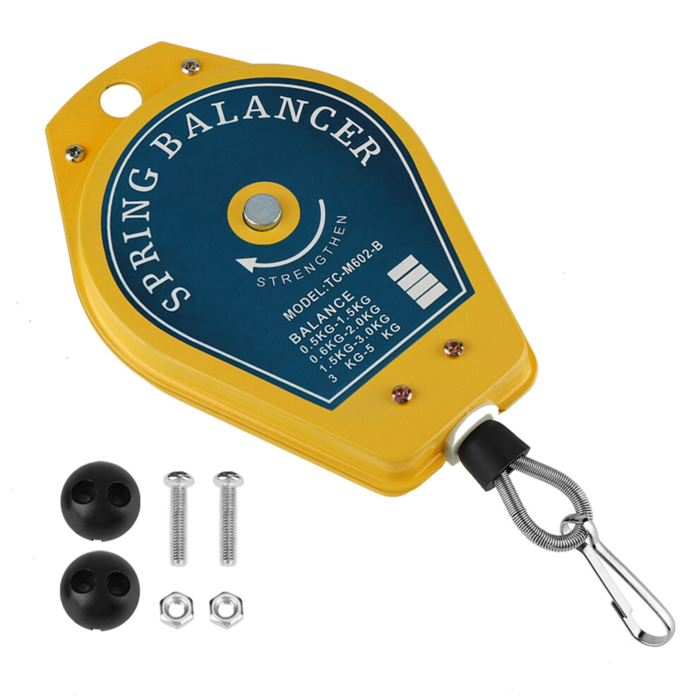 Retractable Spring Balancer Tool Holder Hanging With Fittings 610830951948