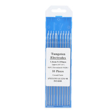 10Pcs Zirconiated Tungsten Electrodes WZ8 1.6mm*150mm TIG