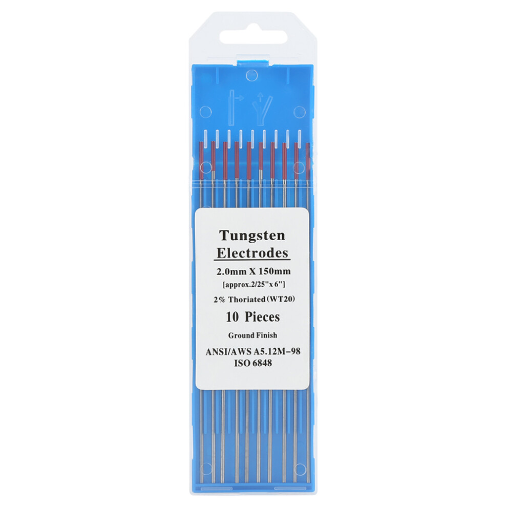 Wt20 Tungsten Electrode 2% Thoriated 2.0Mm*150Mm 610830950040