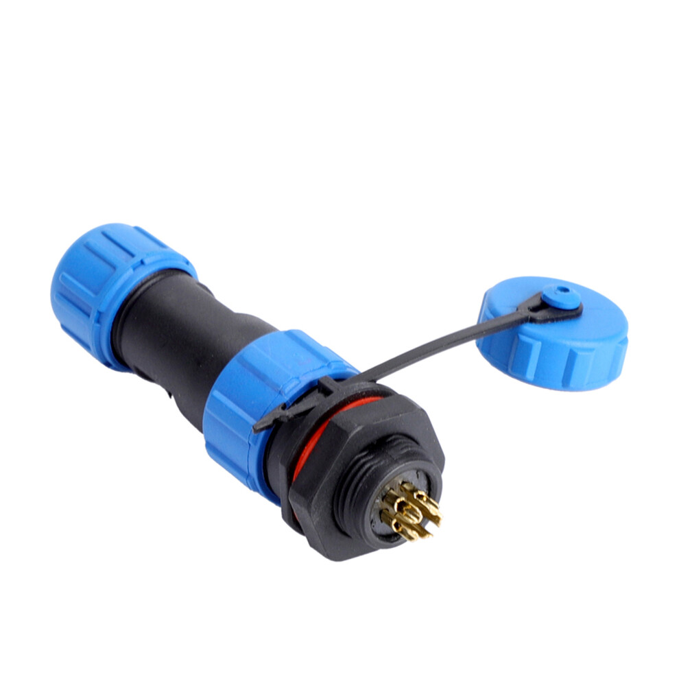 Ip67 Sp13 5Pin Waterproof Plastic Plug Socket Connector ( 5Pin) 610830952327