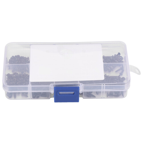 400Pcs Black M2/M2.6 Cross Pan Self Tapping Screws Set 2