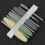 8x Dental Polierbohrer Silikonharz Wolframstahl 2