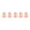 5Pcs 45A Plasma Nozzle Tips 220941 for MAX65 Torch Consumable 2