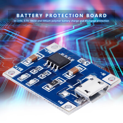 10x Micro-USB 1A Lithium-Batterie-Ladegerät Schutzmodul 1