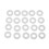 20pcs Water Heater Seal Silicon Gaskets (3/8) 1