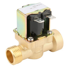 Brass DN15 G1/2 Pilot Operated Solenoid Valve DC 12V