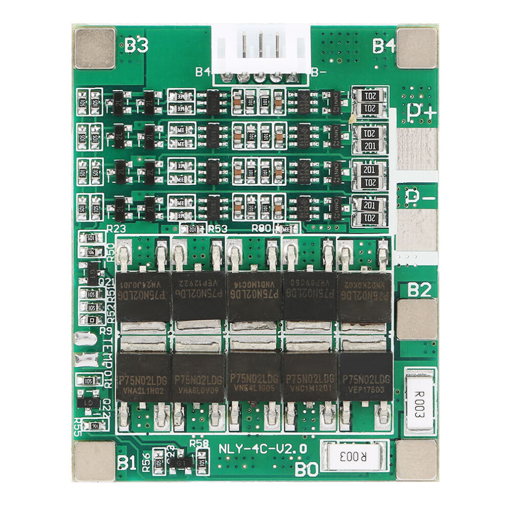 4S 50A Lithium Battery Protection Board 3.7V Li Ion Cell Bms Pcb Board 610830948399