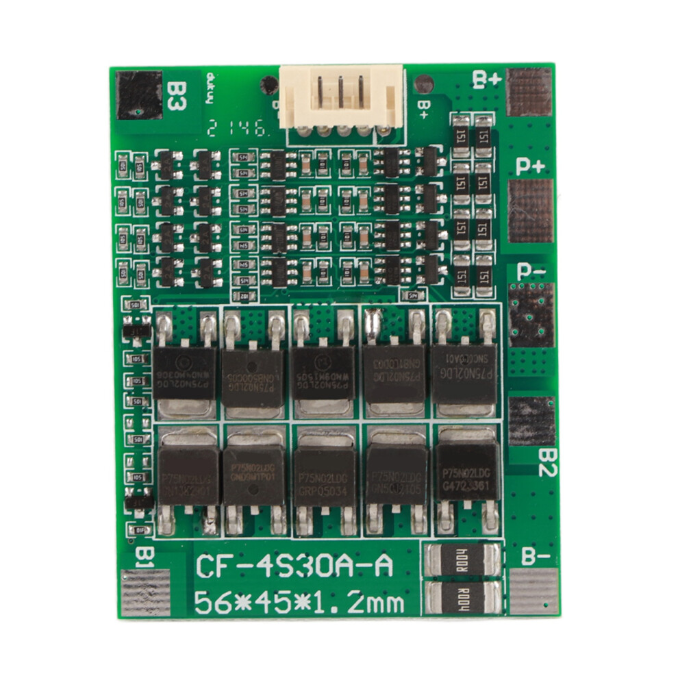 4S 30A Lithium Battery Protection Board 3.2V Life Bms Pcb 610830948382