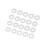 20pcs Water Heater Seal Silicon Gaskets (3/8) 3