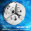 SANOU K01-80B 3-Jaw Manual Self Centering Lathe Chuck 80mm Diameter 3