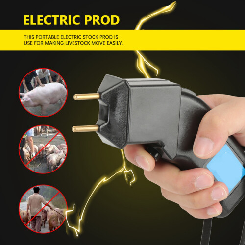 Handheld-Elektroschockgerät für Schweine, Schafe, Rinder 2