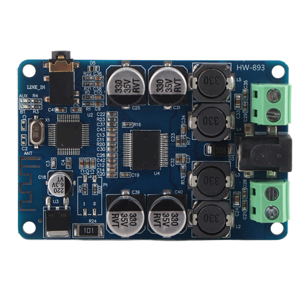 Tda7492p 2X25w Bluetooth Audio Power Amplifier Board Aux Hw-893 610830946319