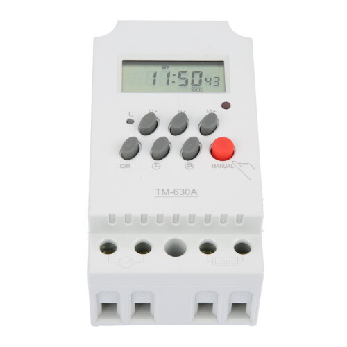 TM630A AC220V Mini LCD Digital Power Timer Switch 2