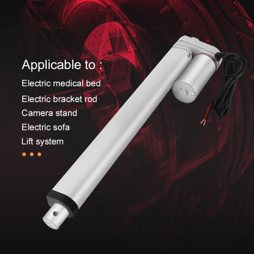 300mm Stroke 750N DC 12V Linear Actuator 2