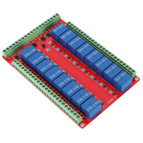 Isolated 16 Channel Relay Module DC 24V 1