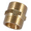 G1" Brass Pipe Fitting Hex Nipple Water Tube Connector 5