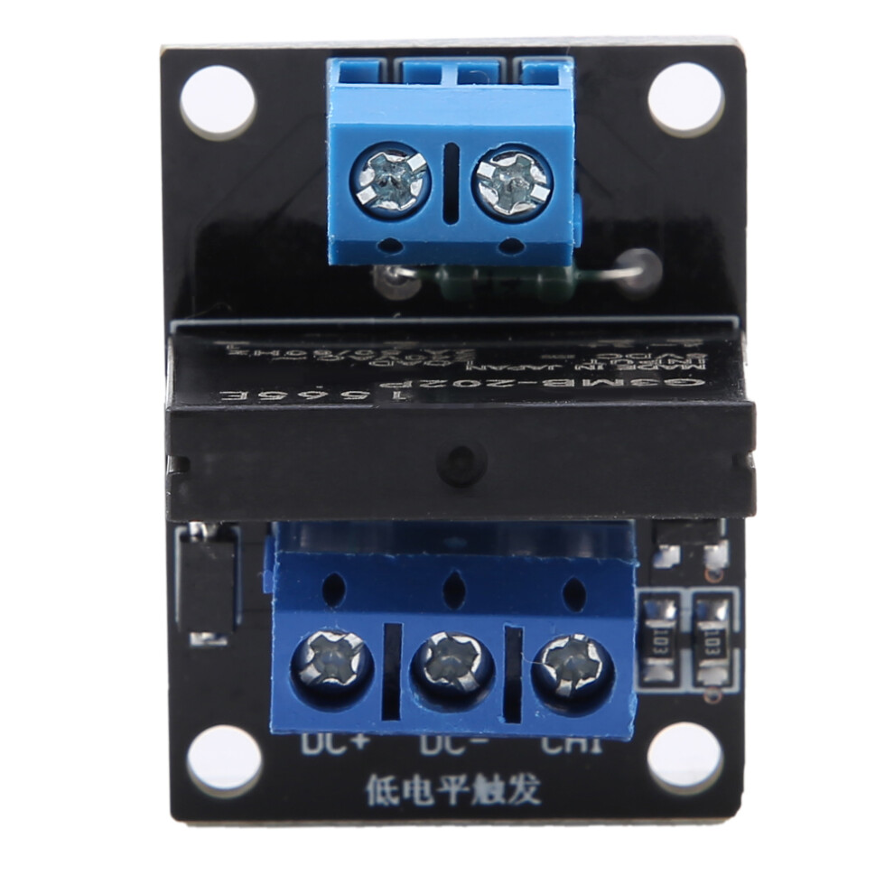 1 Channel Solid State Relay Module With Fuse Low Level Trigger 2A (5V) 610830944407