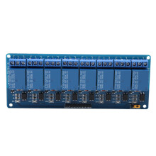 8 Channel Low Level Trigger Relay Module With Optocoupler 12V