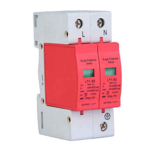 Surge Protective Device Telephone Thunder Protector 2P80KA