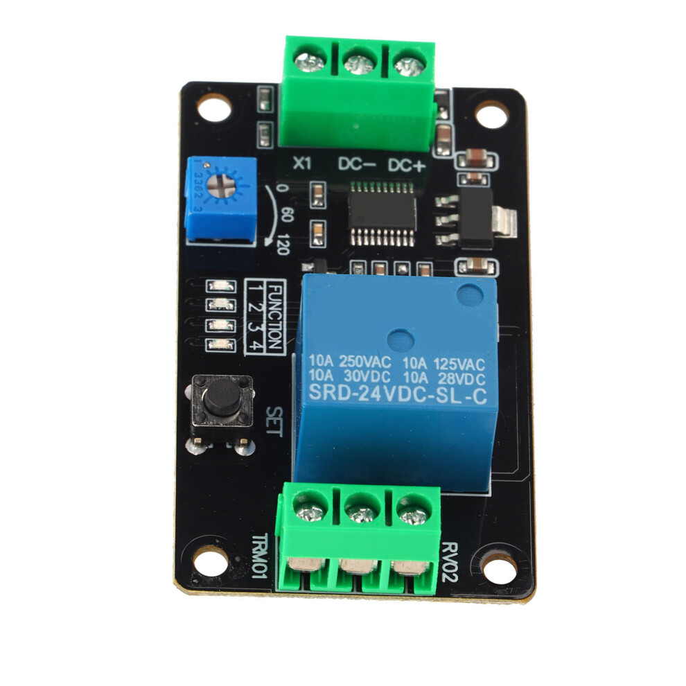 Delay Timer Relay 555 Timer Dc 24V Self Locking 610830946340