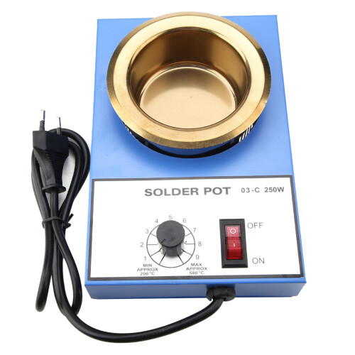 80mm Solder Pot Soldering Pot Desoldering Bath  (250W)