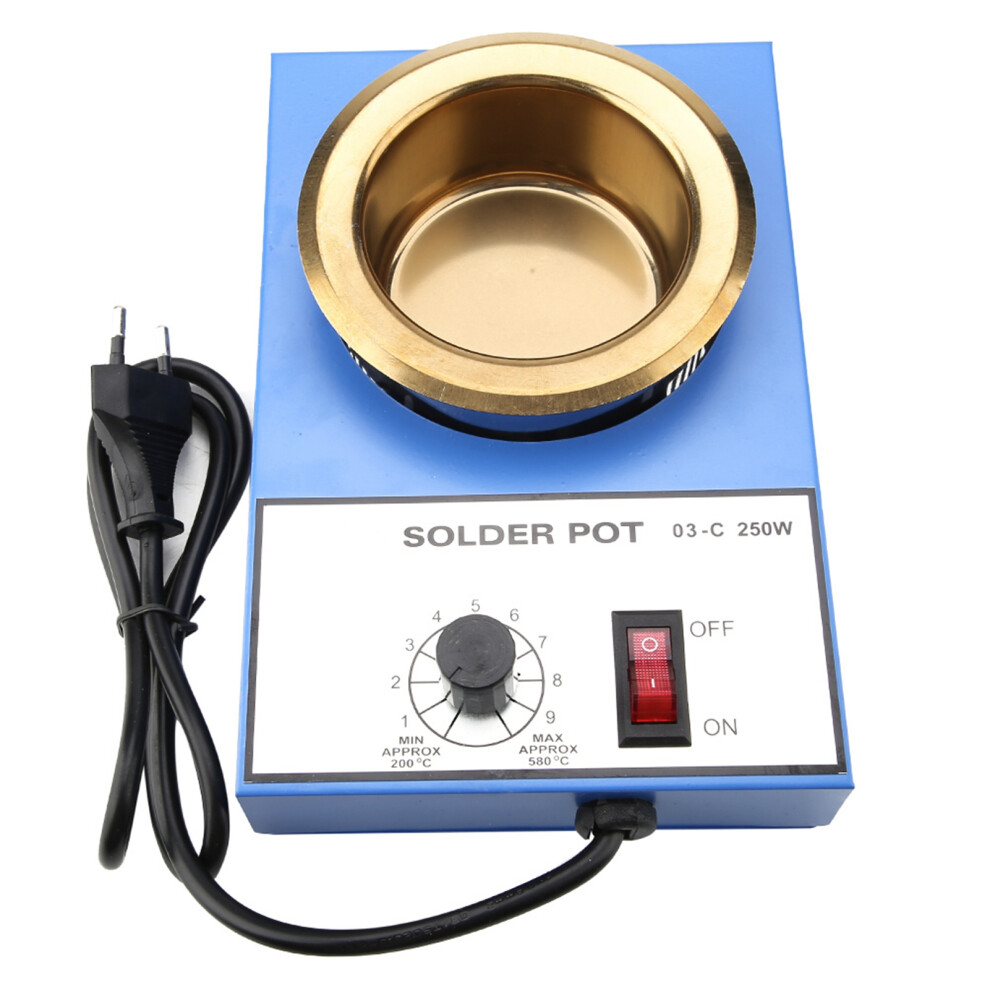 80Mm Solder Pot Soldering Pot Desoldering Bath (250W) 610830944612