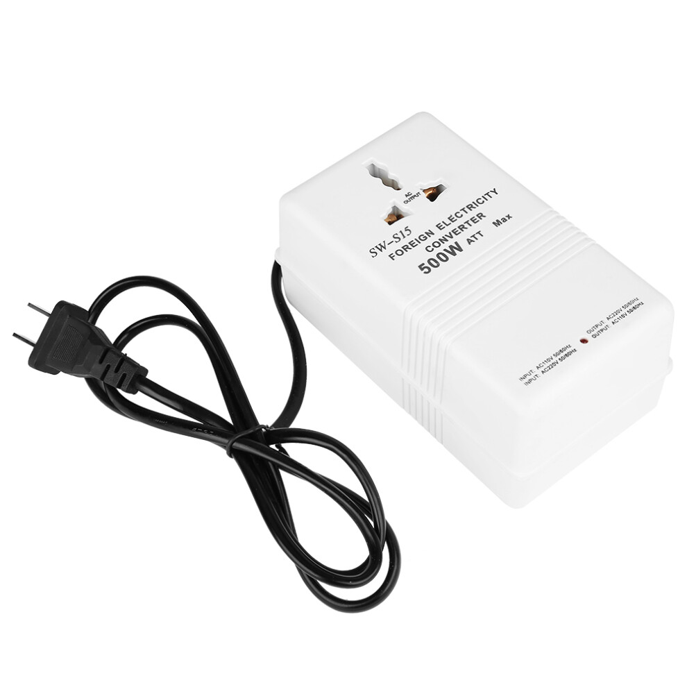 Sw S15 500W Step Up/Down Voltage Converter Transformer From To 610830945039