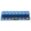 8 Channel Low Level Trigger Relay Module With Optocoupler 12V 4