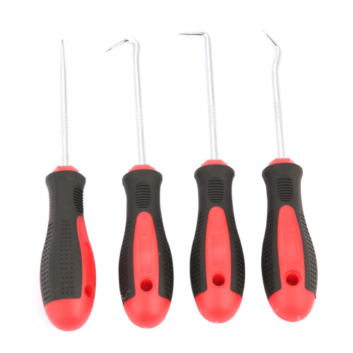 4pcs Long Car Pick Hook Set Oil Seal Remover Tools