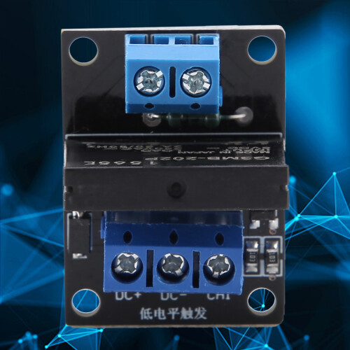 1 Channel Solid State Relay Module with Fuse Low Level Trigger 2A (5V) 2