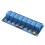 8 Channel Low Level Trigger Relay Module With Optocoupler 12V 5