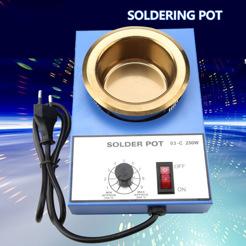 80mm Solder Pot Soldering Pot Desoldering Bath  (250W) 1