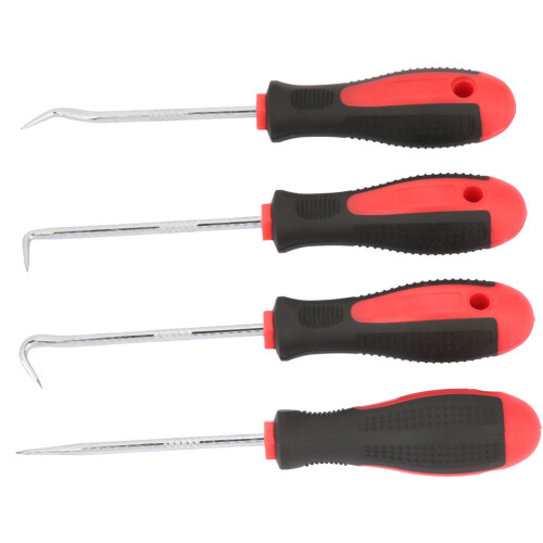 4pcs Long Car Pick Hook Set Oil Seal Remover Tools 1