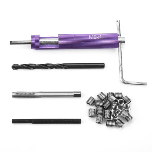 M6*1.0 Car Engine Block Thread Repair Insert Tool Kit 1