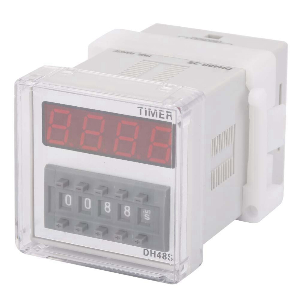 Dh48s-2Z Lcd Timer Delay Relay 220Vac 0.01S-9999H 610830943653