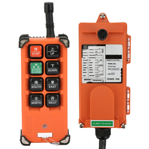 Wireless Remote Controller 2 Transmitter 1 Receiver 380V 1