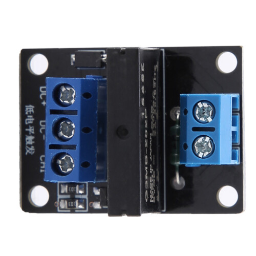 1 Channel Solid State Relay Module 2A 12V Low Level Trigger 1
