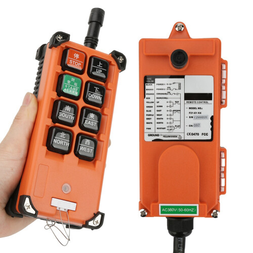 Wireless Remote Controller 2 Transmitter 1 Receiver 380V 2