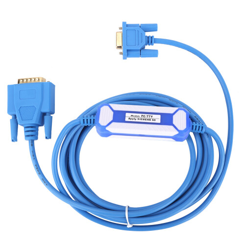 Blue PC TTY PVC Cable for Siemens S5 PLC 6ES5734-1BD20