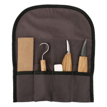 5Pcs High Manganese Steel Wood Carving Tool Set for Beginners
